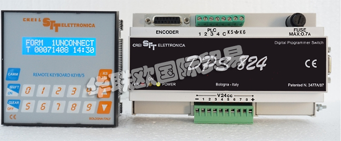 意大利CREI STT Elettronica公司的產(chǎn)品主要是生產(chǎn)電子凸輪編程器：意大利 CREI STT Elettronica電子凸輪編程器、CREI STT Elettronica絕對(duì)式單圈編碼器、電子凸輪編程器、光學(xué)編碼器、繼電器接口、屏蔽電纜、電源、彈性接頭、鍵盤(pán)保護(hù)蓋。
