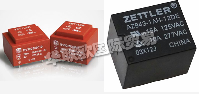 德國(guó)ZETTLER公司主要供應(yīng)：德國(guó)賽特勒繼電器,ZETTLER變壓器，貼片式變壓器，環(huán)形變壓器，密封變壓器，電流互感器，電源模塊，溫控器，接觸器，太陽(yáng)能繼電器等產(chǎn)品。