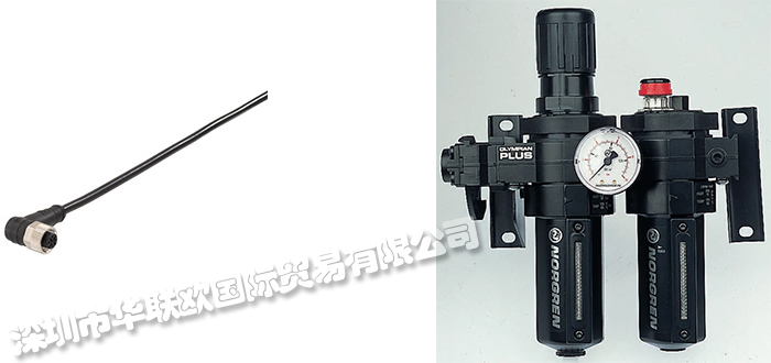英國諾冠NORGREN G 1/4 FRL，自動排水器，40ΜM 過濾尺寸 - 帶壓力表